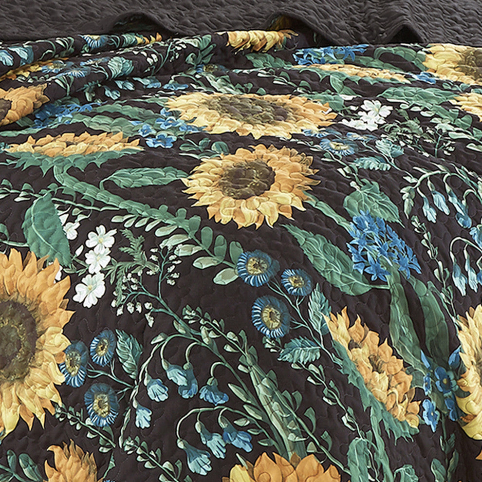 Sunny 3 Piece Bedspread Set, King
