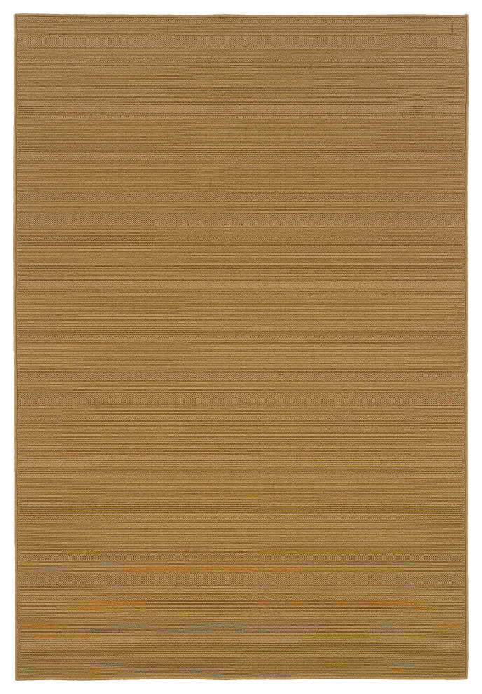 Oriental Weavers Lanai Collection Beige Solid Indoor/Outdoor Rug 8'6"X13'