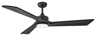 Hinkley Sculpt 60" Led Smart Fan, Matte Black