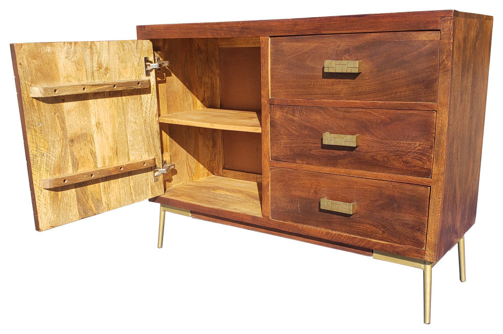 Montevideo Mango Wood Cabinet