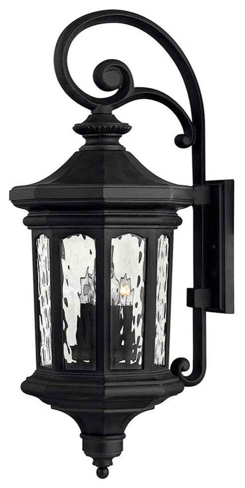 Hinkley Lighting H1605 Raley 4 Light 31-1/4\" Tall Outdoor Wall - Museum Black