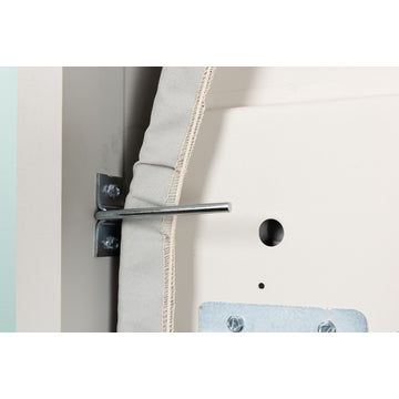 Premium Fixed Position Non-Electric Ironing Center, Flat Maple Veneer Door