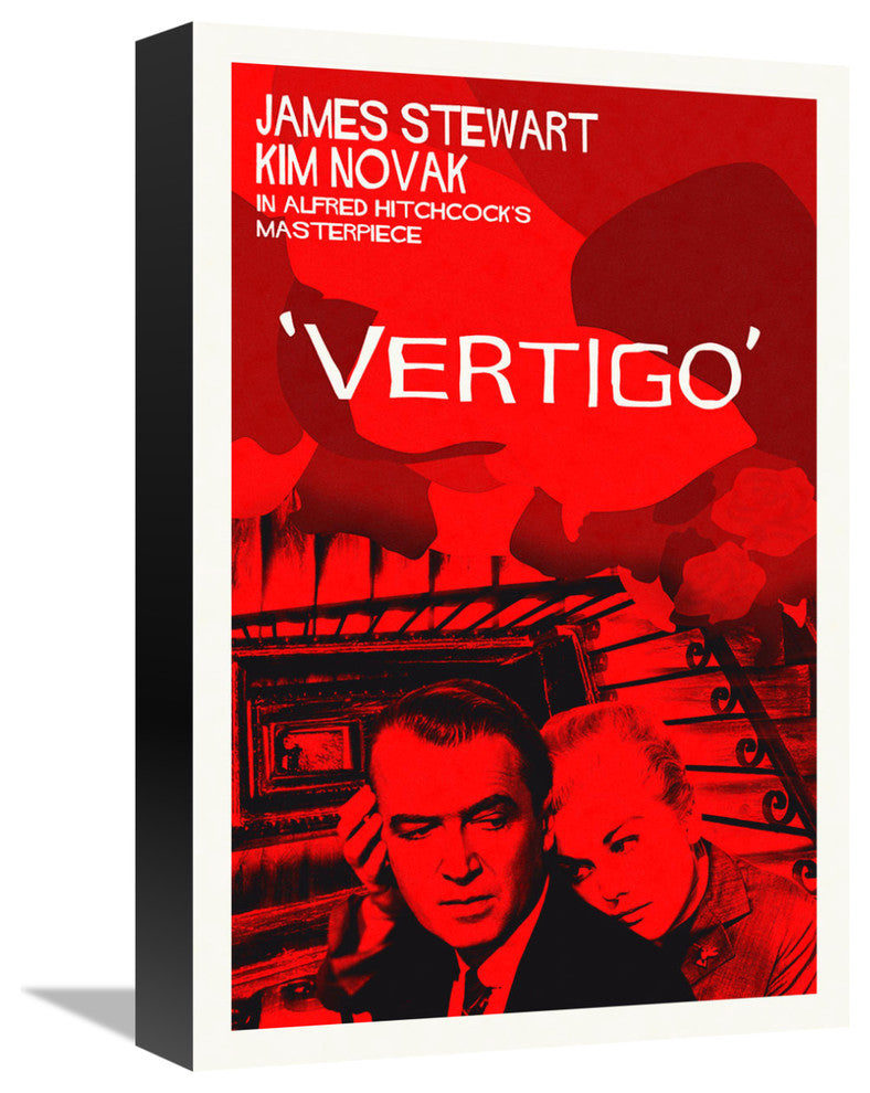 "Vertigo" Stretched Canvas Giclee by Hollywood Photo Archive, 11x16"
