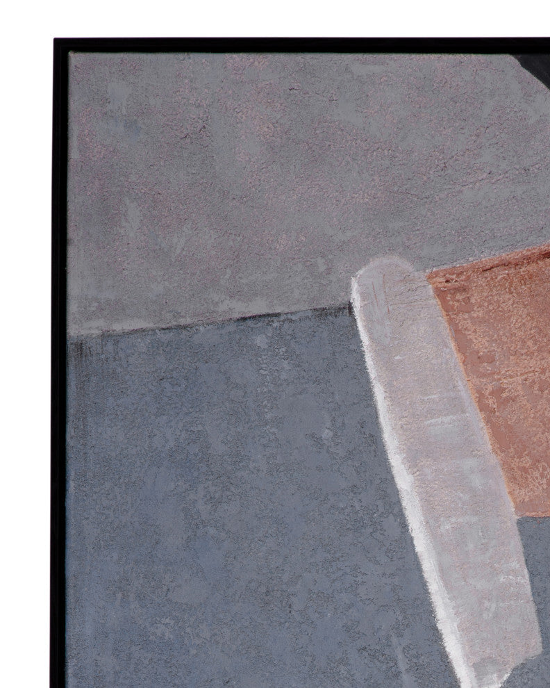 Sumter Framed Canvas - Gray