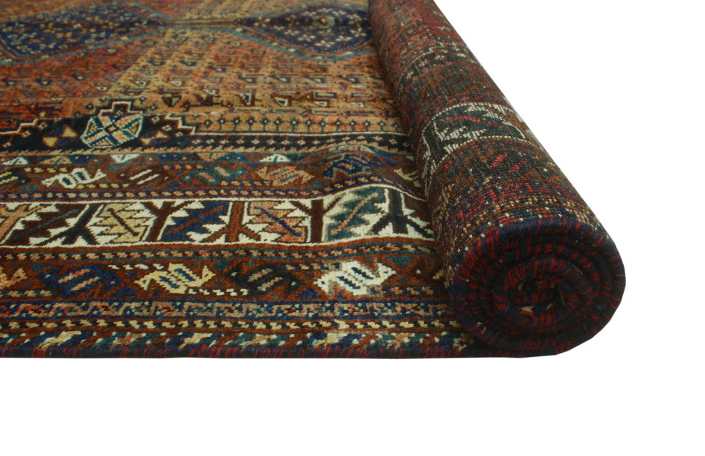 Semi-Antique Arnulfo Rust Rug