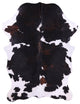 7' 7" X 5' 3" Organic Natural Hair-On Cowhide Area Rug C1757