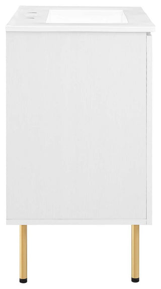 Chaucer 30" Bathroom Vanity - White White