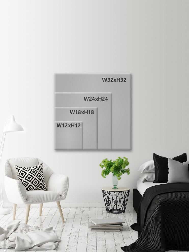 "River Runs Through" Painting Print on Wrapped Canvas, 24x24