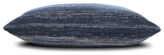Textured Indigo Indoor/Outdoor Performance Pillow, 20"x20"