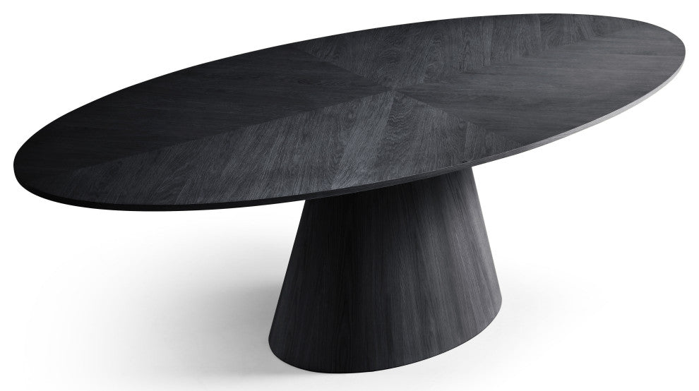 Gavin Black Dining Table, Black