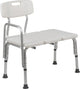 White Bath Transfer Bench