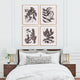 Pressed Foliage Prints, Set of 4