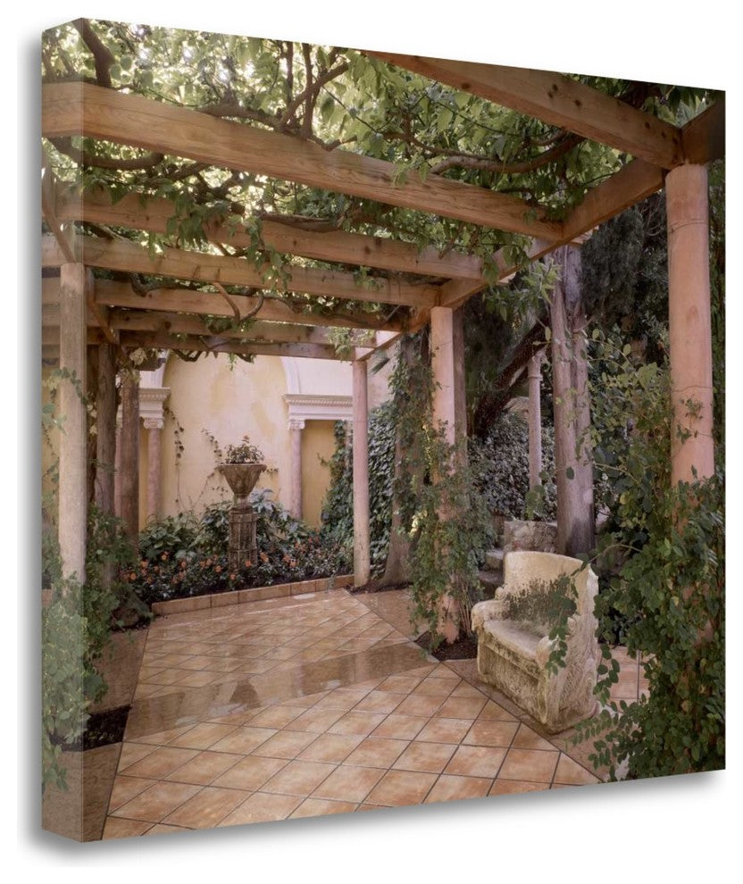 "Banc De Jardin - 33" By Alan Blaustein, Giclee Print on Gallery Wrap Canvas