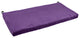 42"X19" Solid Microsuede Loveseat Cushion, Ultra Violet