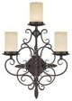 Livex Lighting 3 Light Imperial Bronze Wall Sconce - 5482-58