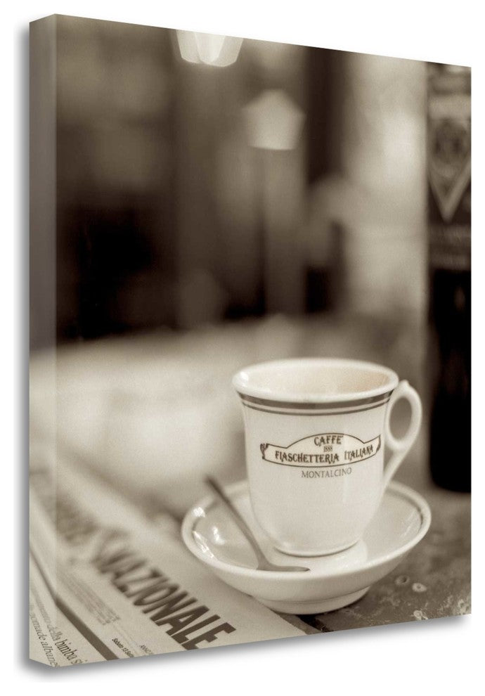 "Tuscany Caffe - 2" By Alan Blaustein, Giclee Print on Gallery Wrap Canvas