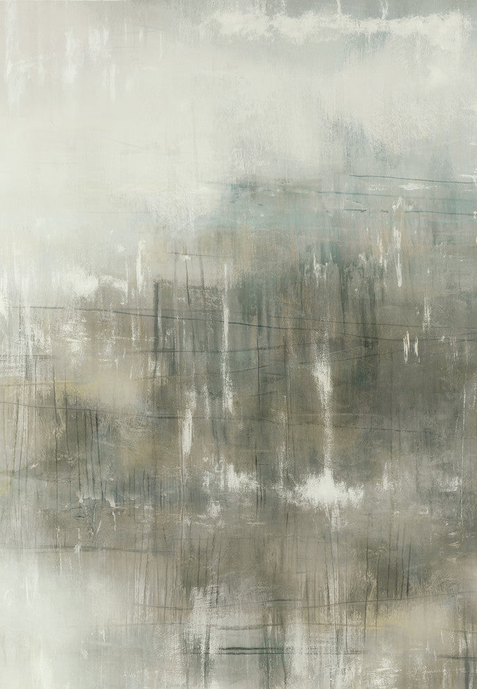 "Faded Horizon II" Gallery Wrapped Giclee Print On Canvas With Gel Texture