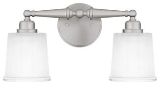 Cecilia 2-Light Bath, Brushed Nickel