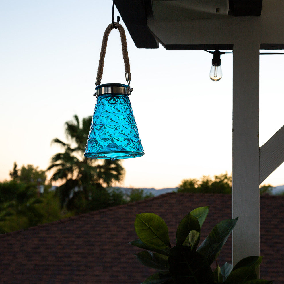Solar Blue LED Wasp Trap - Set of 2