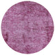 Ahgly Company Indoor Round Mid-Century Modern Area Rugs, 5' Round