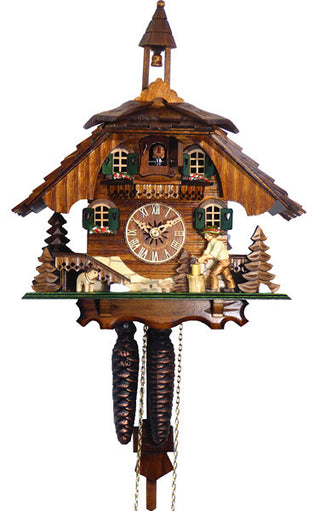 Engstler Weight-Driven Cuckoo Clock- Full Size