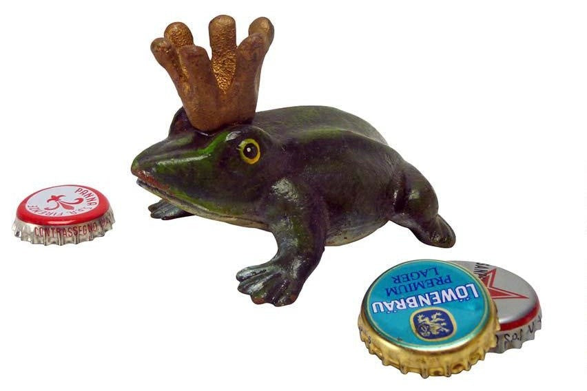 Frog King Cast Iron Bottle Opener