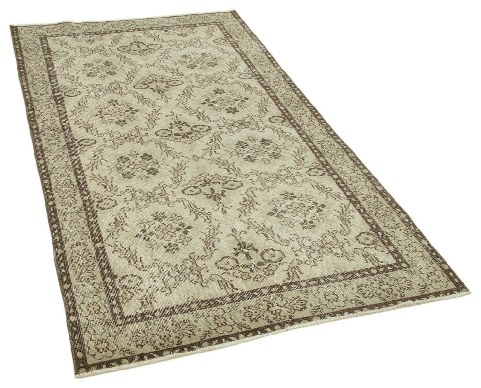 Rug N Carpet - Hand-knotted Turkish 3' 9" x 6' 10" Vintage Small Area Rug