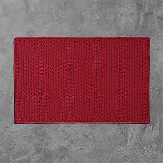 Colonial Mills Rug Simply Home Solid Sangria Square