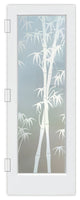 Interior Prehung Door or Interior Slab Door - Bamboo Shoots - Primed - 24" x...