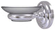 Prestige Que New Wall Mounted Soap Dish, Satin Chrome