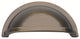 Belwith Hickory 3 " Williamsburg Oil-Rubbed Bronze Cup Cabinet Pull P3055-10B, S