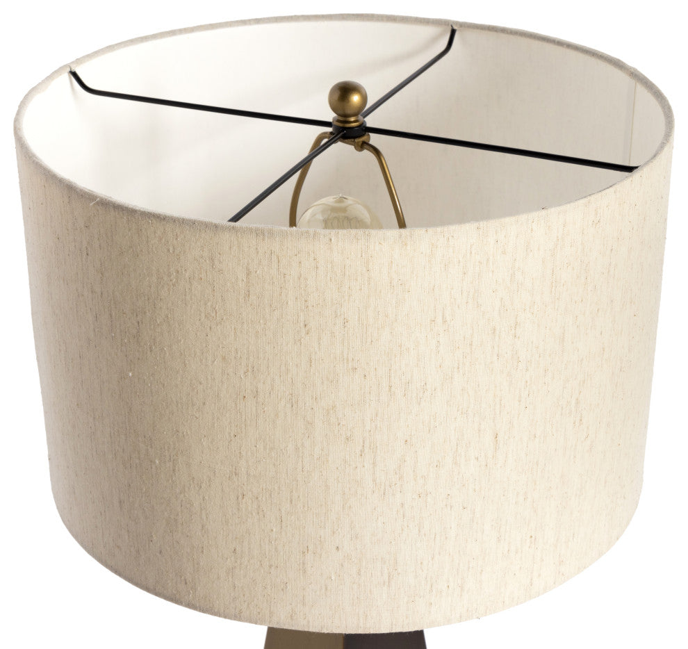 Leander Table Lamp-Dark Antique Brass