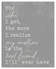 My Mother is my Best Friend 16x20 Canvas Wall Art