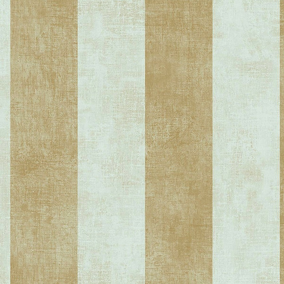 Stripes And Damasks, Classic Damask Stripes Beige, Blue Wallpaper Roll