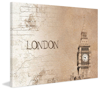 "Big Ben" Painting Print on Canvas by Irena Orlov