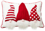 18''L 3D Heavy Cotton Knitted Gnome Pillow