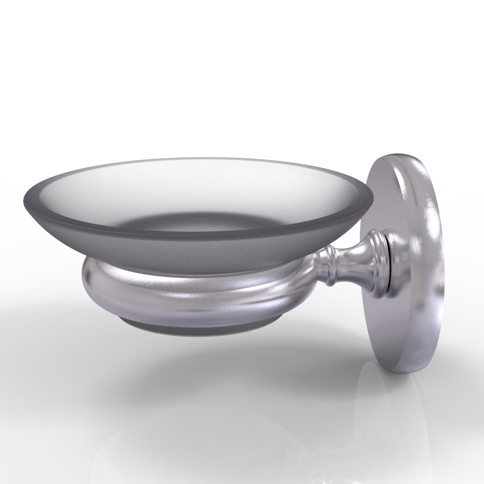 Prestige Skyline Wall Mounted Soap Dish, Satin Chrome