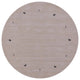 6' Round Hand-Knotted Persian Gabbeh Wool Rug - Q15233