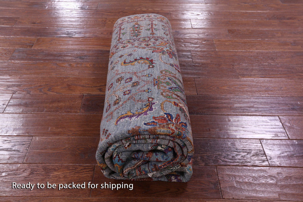 Persian Tabriz Hand Knotted Wool Rug 5' 9" X 8' 8" Q11211