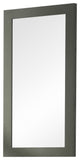 16" Pewter Green Mirror