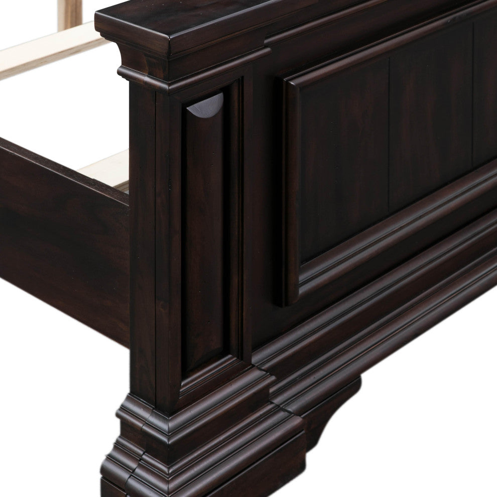 Stamford Brown Queen Panel Bed