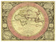 "Maps of the Heavens: Hemisphaerium Orbis Antiqui" Paper Art, 42"x32"
