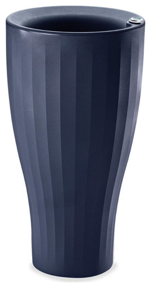 Cup 16" Tall Planter, Midnight, 19"