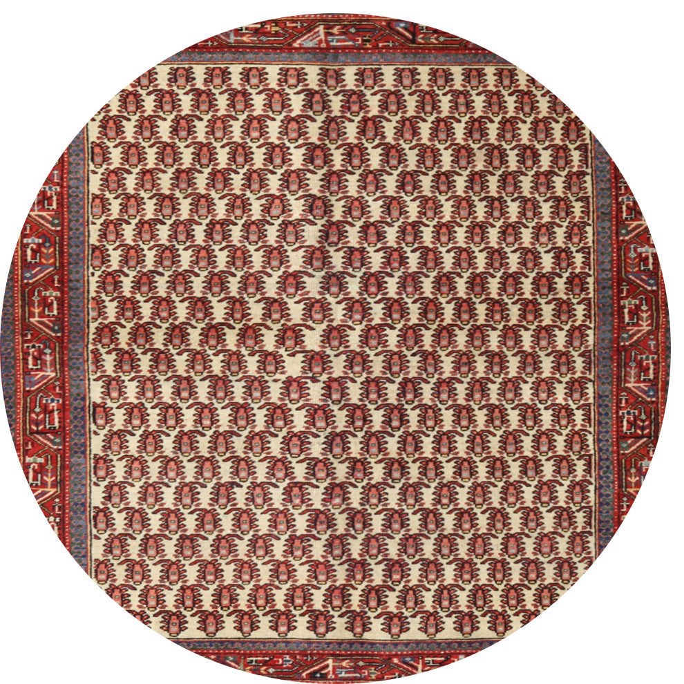 Ahgly Company Indoor Round Traditional Area Rugs, 3' Round