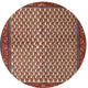 Ahgly Company Indoor Round Traditional Area Rugs, 3' Round