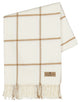 Lexington Plaid Throw, Caramel