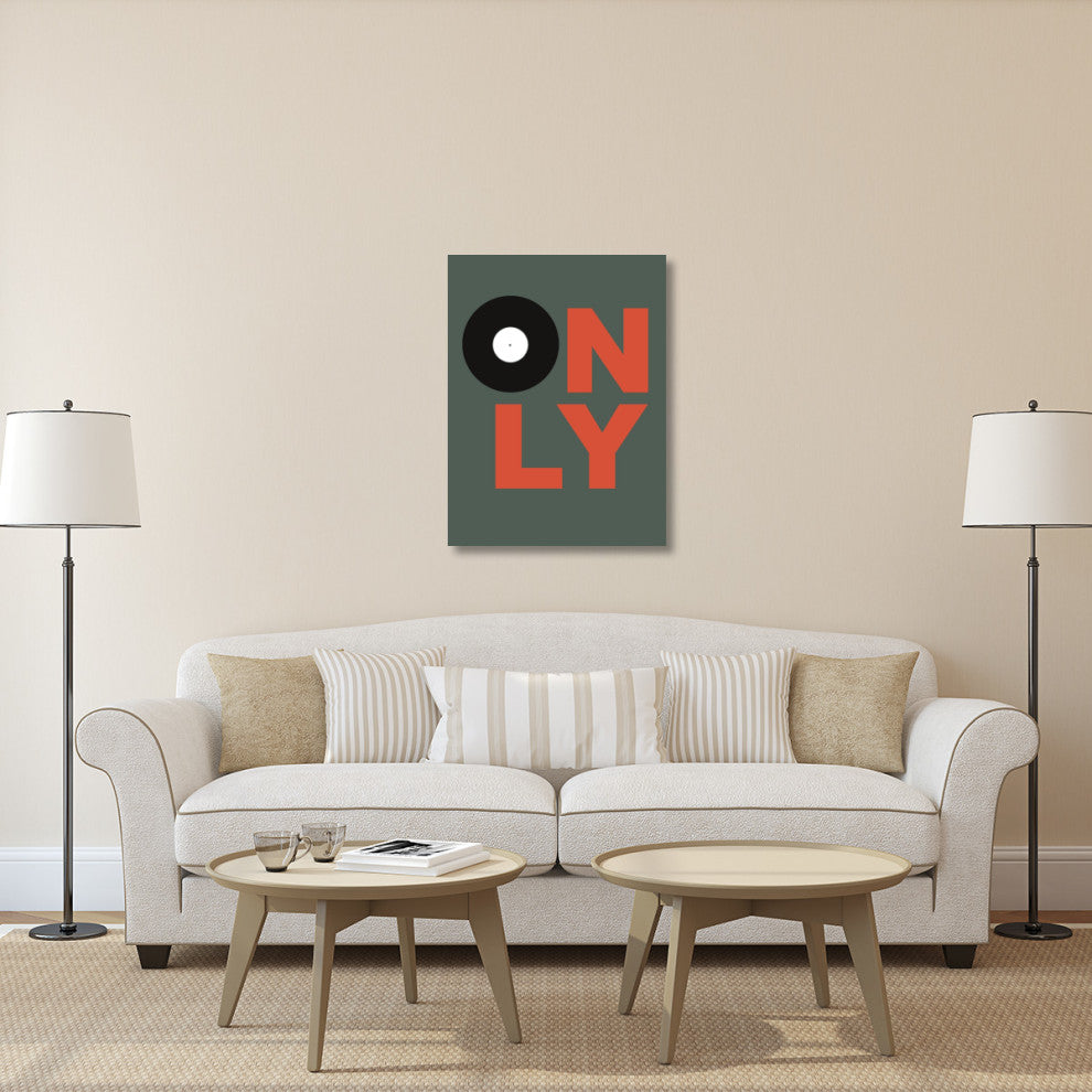 "Only Vinyl Poster 2" Fine Art Print