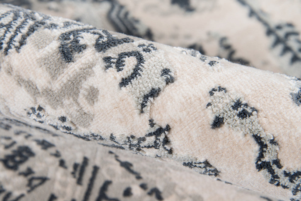 Rug, Momeni, Genevieve, GNV-4, Grey, 5'1" X 7'7", 43598