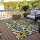 Indoor/Outdoor Kendall KE16 Putty Machine Washable 10' x 14' Rug