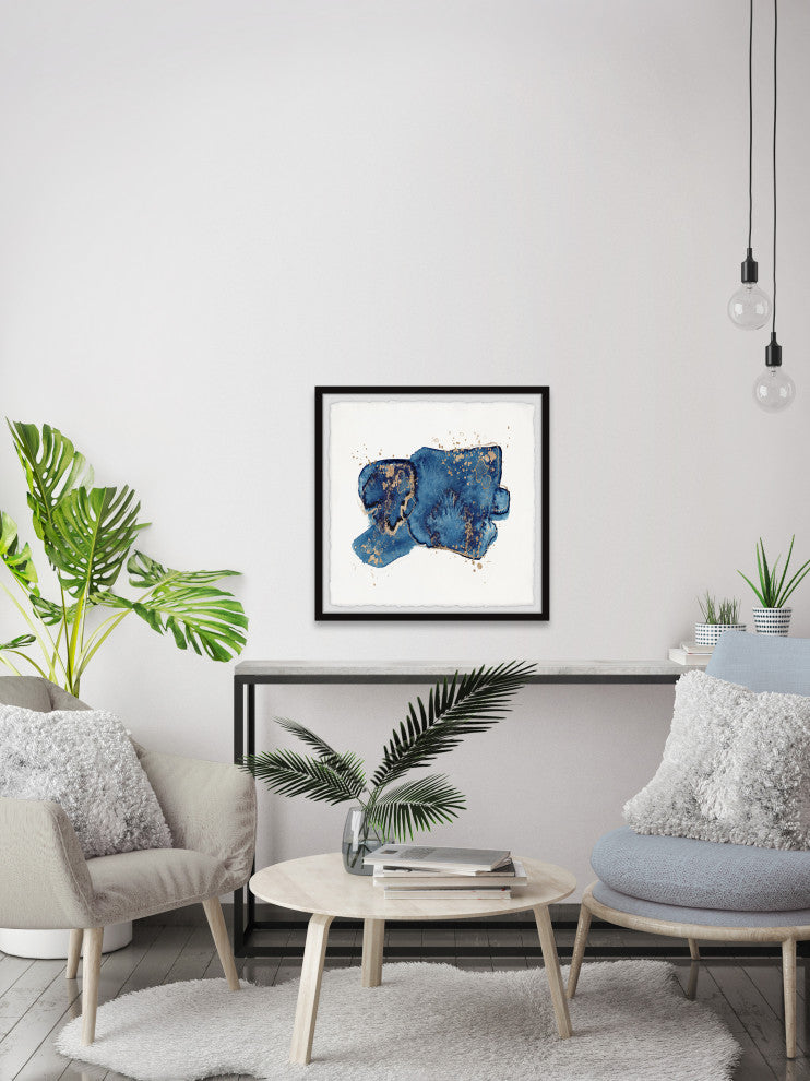 "Distorted Anomaly" Framed Painting Print, 18x18